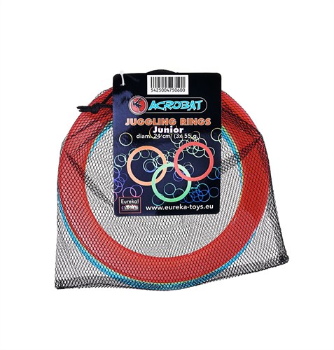 Eureka jongleer ringen speelgoed - Acrobat 3 Juggling Rings Junior 24 cm-2