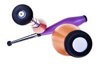 Eureka jongleerkegels set - 3 stuks - 52 cm - circus speelgoed-2