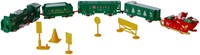 KiddyGo kersttrein speelgoed met licht en geluid 25-delig decoratie