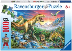 Ravensburger puzzel dinosaurussen XXL - 100 stukjes legpuzzel kind