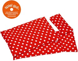 Goki Bedding   for dolls, polka dots