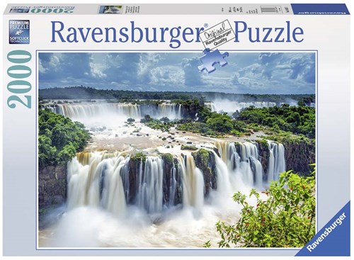 Ravensburger legpuzzel Watervallen van Iguazu - 2000 stukjes - landschap puzzel