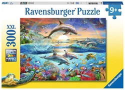 Ravensburger puzzle Le paradis des dauphins 300p