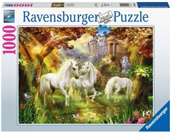 Ravensburger puzzel Eenhoorns herfst - Legpuzzel 1000 stukjes volwassenen