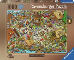 Ravensburger puzzle Time Travel Moyen Âge - jouet éducatif