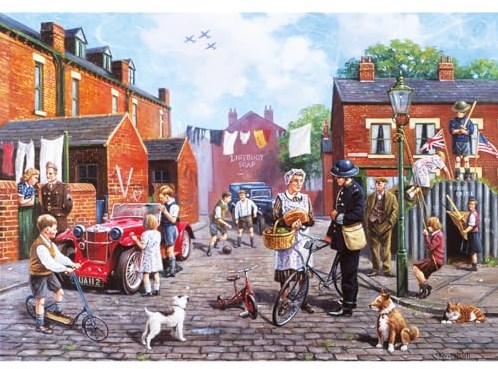 Gibsons puzzle Britain at War 500 pièces nostalgie adultes-2