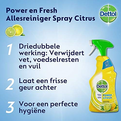 Dettol allesreiniger spray citrus 500 ml krachtige schoonmaak-2