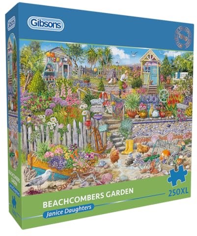 Gibsons puzzel Beachcomber's Garden 250XL - extra grote stukjes