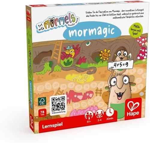Hape jeu éducatif Mormagic - jeu de monstres ludique pour enfants