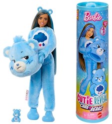 Mattel Barbie Troetelbeertjes modepop - blauw - verrassingspop