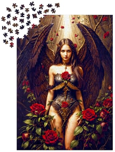 Enjoy Puzzle legpuzzel Dark Angel - 1000 stukjes volwassenen-3