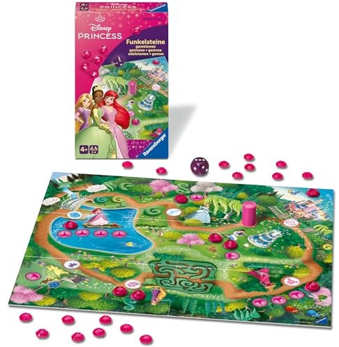 Disney bordspel Prinses Edelstenen - Kinderspel verzamelspel magie-2