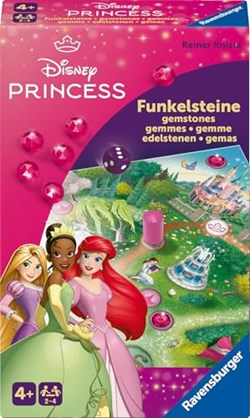Disney jeu de société Princesse Pierres précieuses - Jeu d’enfants magie à collectionner