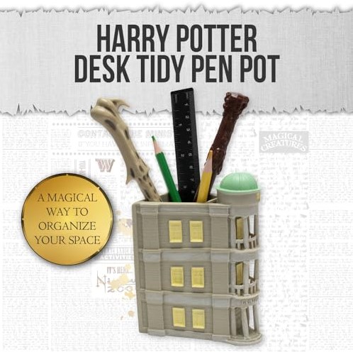 Harry Potter Pennenbakje Gringotts - Bureau Organizer - Meerkleurig-2