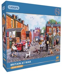 Gibsons puzzle Britain at War 500 pièces nostalgie adultes