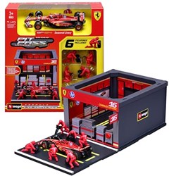 Bburago F1 Ferrari SF-24 2024 racewagen diorama Leclerc 1:43 speelgoed