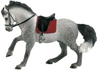 Bullyland speelgoed Andalusische ruin paard – detailrijk en stevig – 12 cm