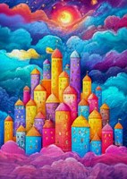Enjoy Puzzle legpuzzel Clouds Fortress 1000 stukjes volwassenen kinderen-3