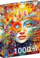 Enjoy Puzzle puzzle Bold Muse 1000 pièces puzzle en carton coloré