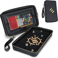 Enhance Gaming organiseur de dés XL - Plateau à dés RPG multicolore