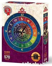 Art Puzzle Puzzle-Uhr - Zodiac - 570 Teile