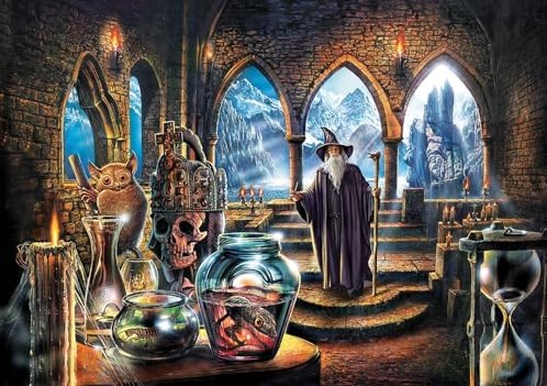 Art Puzzle puzzle château du magicien 1000 pièces carton-2