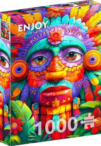 Enjoy Puzzle puzzle Floral Totem 1000 pièces puzzle d'art