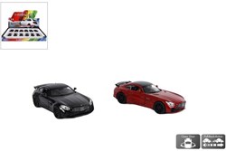 Welly voiture jouet Mercedes AMG GTR 12cm rouge modèle die-cast