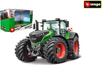 Bburago tractor speelgoed Fendt 1000 Vario frictie 10cm model