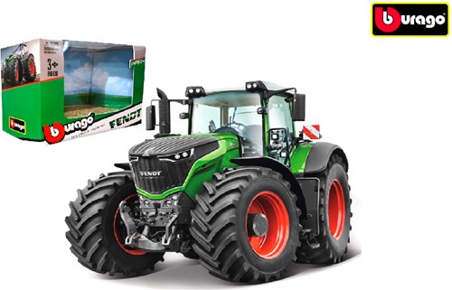 Bburago tractor speelgoed Fendt 1000 Vario frictie 10cm model