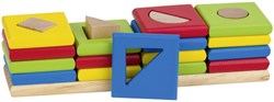 Goki Jeu de tri formes et couleurs en bois jouet éducatif