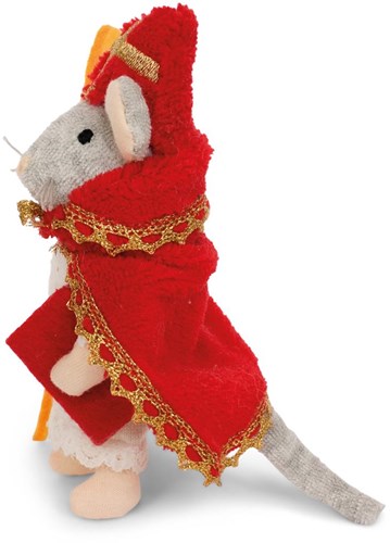 Het Muizenhuis peluche Saint-Nicolas - souris poupée Sam et Julia-3