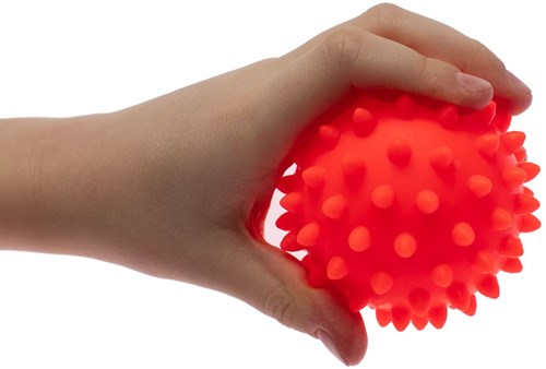 Mom's Care SENSORY TOYS Massage ball in bag - 1 pcs. - red 5