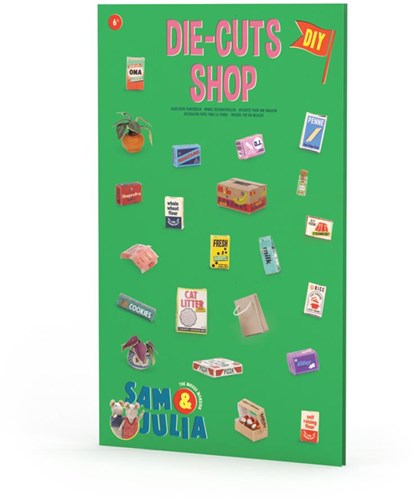 Het Muizenhuis feuilles de décoration boutique - Sam et Julia set créatif carton