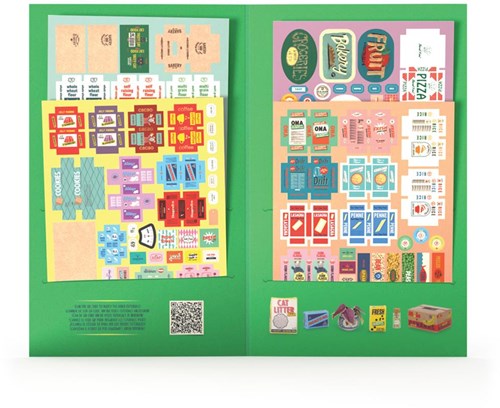 Het Muizenhuis feuilles de décoration boutique - Sam et Julia set créatif carton-2