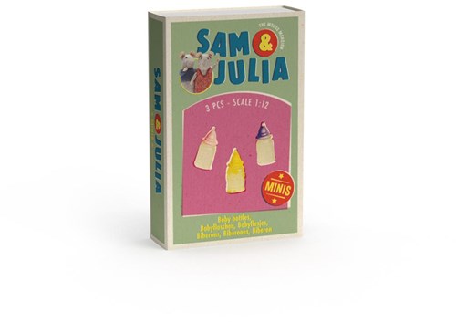 Het Muizenhuis boîte à jouets mini avec accessoires - Sam et Julia-3
