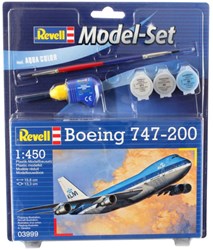 Revell Boeing 747-200 maquette avion 1:450 set KLM