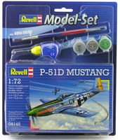 Revell modelbouw vliegtuig P-51D Mustang 1:72 - plastic bouwpakket