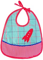 Global Affairs slabbetje badstof set van 4 kleurrijk babyaccessoire-2