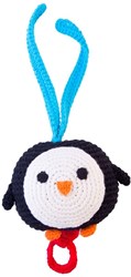 Global Affairs Juwelendoos muziekdoos - gehaakte pinguin kindercadeau