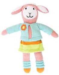 Global Affairs Knuffel gebreid schaap Dolly 36 cm
