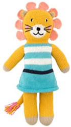 Global Affairs knuffel leeuwin Laine gebreid 36 cm fairtrade katoen