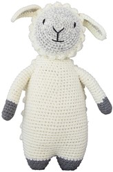 Global Affairs Knuffel gehaakt schaap 27 cm