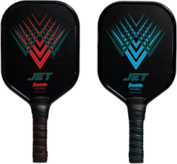Franklin Pickleball racket aluminium Jet zwart-rood - USA goedgekeurd