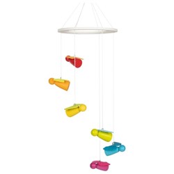 Goki mobiel houten engelen babykamer decoratie mobiel