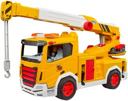 Bruder camion grue jouet Roadmax - véhicule de construction robuste pour enfants