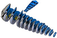 Eugy 3D puzzel - Blauwe Gaai - milieuvriendelijk karton speelgoed-3