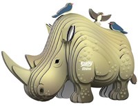Eugy 3D Puzzel - Neushoorn - Dierenpuzzel - Creatief Speelgoed-2