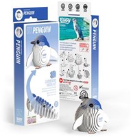 Eugy 3D puzzel - Pinguïn kartonnen bouwpakket speelgoed-2