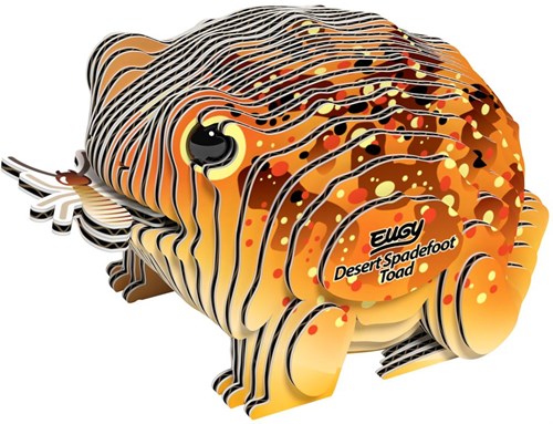 Eugy 3D puzzel - Woestijnpad kartonnen dieren knutselset